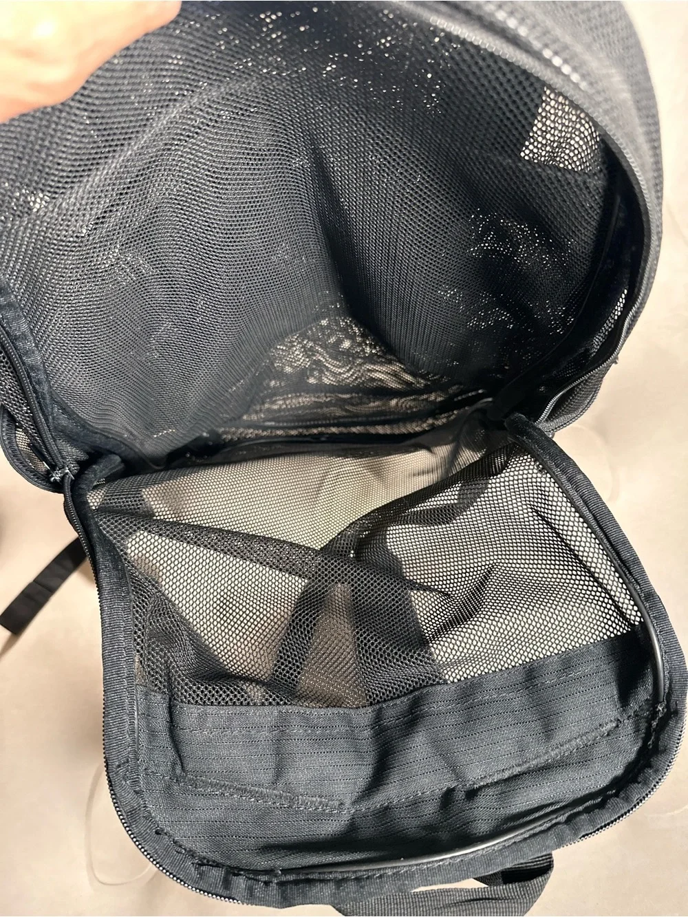 Nike Brasilia MESH 9.0 IX Backpack Retro Y2K Charcoal 2000s School Travel Bag